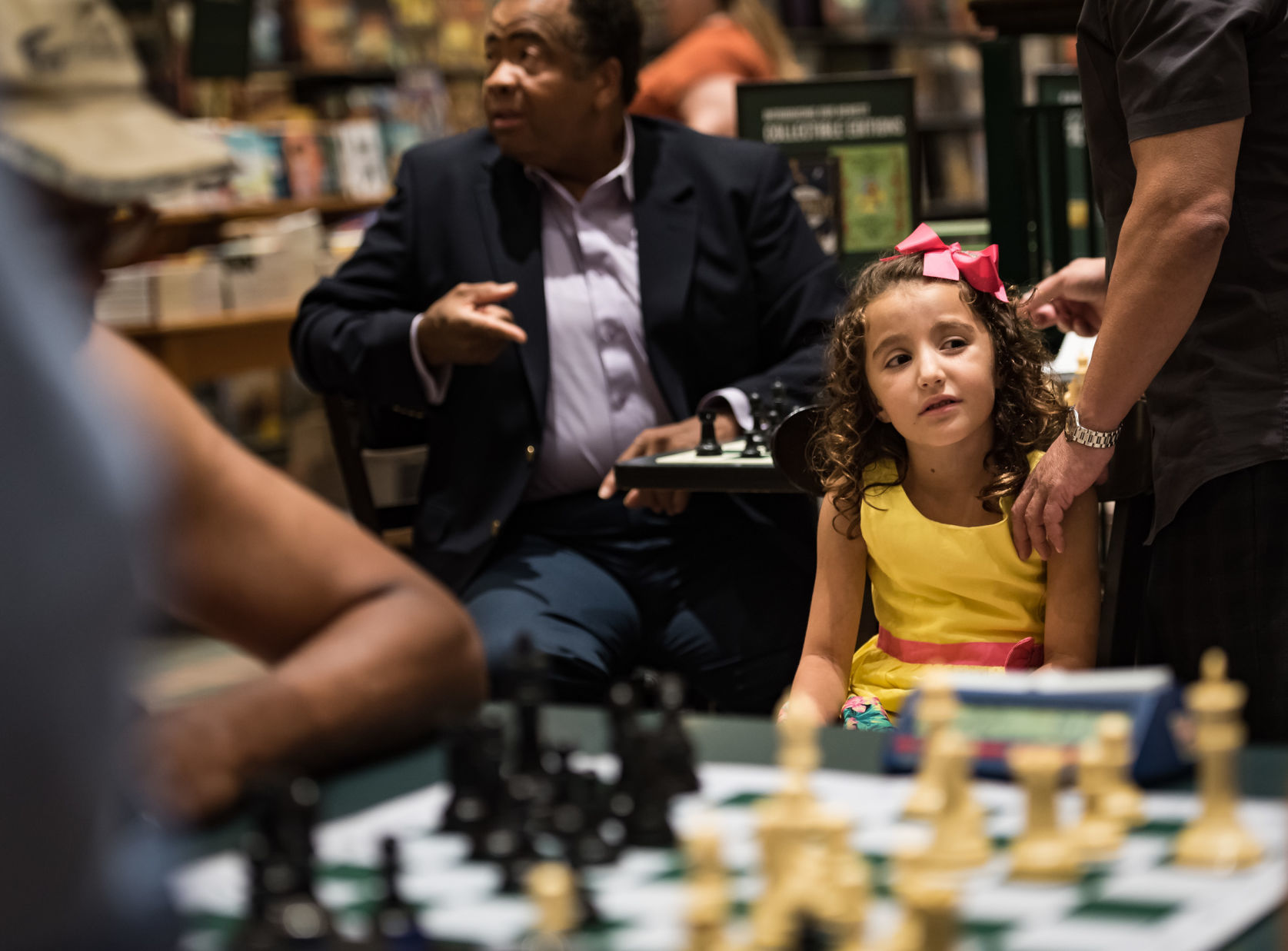 Celine Atassi 5 Year Old Chess Player
